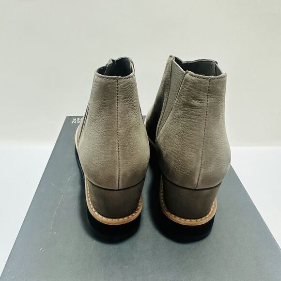 Eileen Fisher Caddy-TN Women's US 9.5M Chelsea Bootie Graphite Nubuck Wedge Heel - Picture 5 of 15
